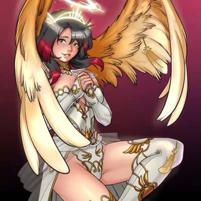Sexy Hentai Heroes Angel