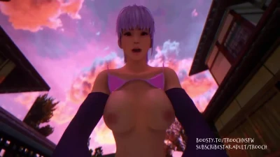 Ayane during the sunset POV