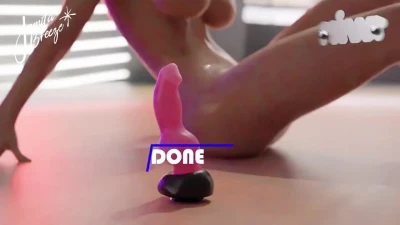 Facefuck a Monster Dildo - Preview