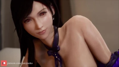 Tifa slowly fucked