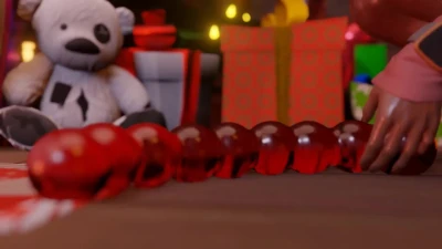 Dr Slone and chunli sharing present.