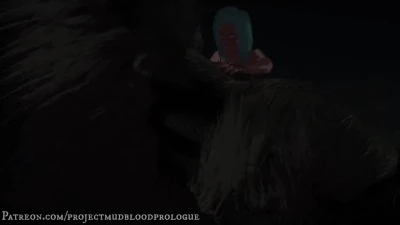 MudBlood Prologue v.0.68.3.8 Werewolf animations