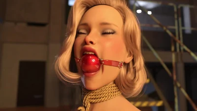 Tied and submissive