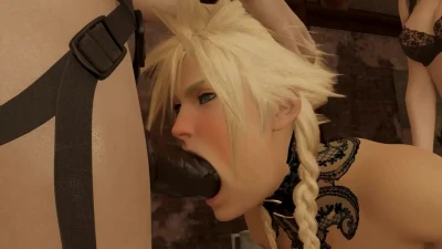 FF7 - Pegging Gangbang