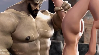 Sera x Iron Bull - Elven Sex Toy (720p public)