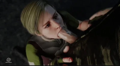 Cassie cage sucking cock))