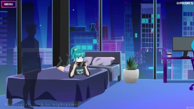 NIGHTGAMER-ON BED