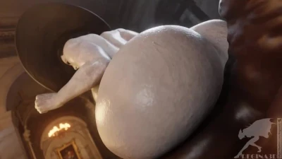 Magnificent Big Mommy D s Ass fitting into frame