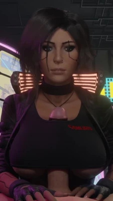 Lara's titjob