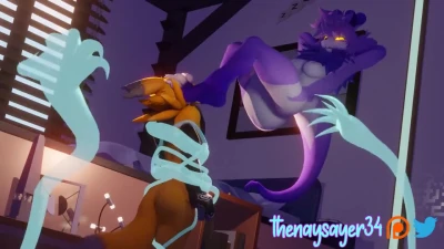 New Animation Featuring Mora having fun with OC