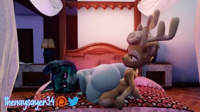 Hey guys Here s a lovely new animation featuring Vex and the commissioner s OC