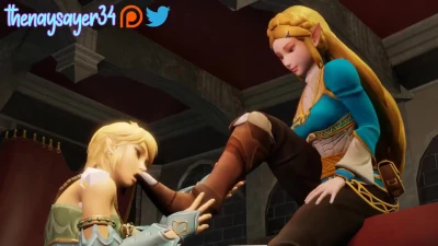 Testing out the Zelda Link model