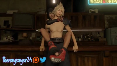 Cloud Tifa HQ    Cloud & Tifa: A Rougher Version