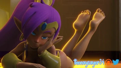 Hey guys got a new character for you guys Just a little tease for now but I hope to do more with her sometime Hope you enjoy Model @Rafaknightrk HQ #Shantae #Rule34