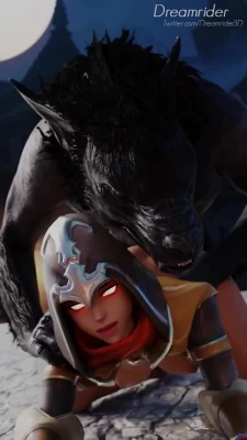 Sombra and Werewolf