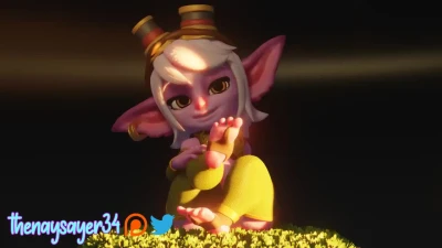 Starting Blender Practice with Tristana Model