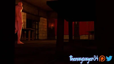 Building up to the werewolf scene with Azula from Avatar: The Last Airbender