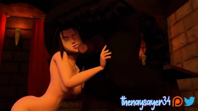 Isolated Loops for  First the Shove  Avatar The Last Airbender Azula Blowjob