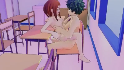 Midoriya and Ochaco Extra