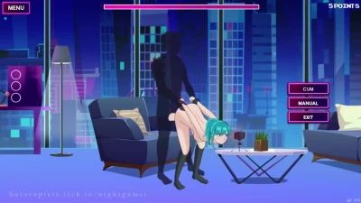 NIGHTGAMER-GIRL WITH SOCKS