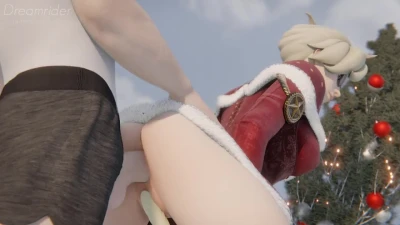 Mercy Christmas anal