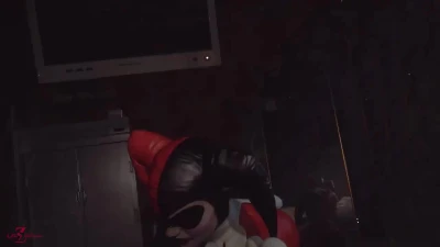 His pants gone