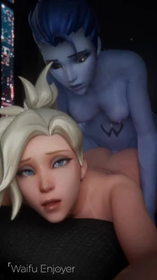 Mercy and Widowmaker