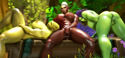 AlderNorent Commission vs. Team Pleasure - Who Cums First?