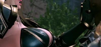 Two knights meet alone in the forest