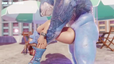 Harley Quinn & King Shark