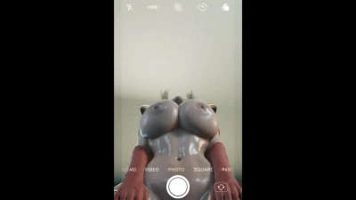 Super girl violent riding