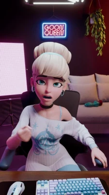 JOI - Cinderella wants you to stroke nice and hard (Casual)