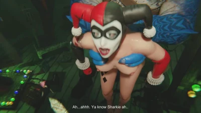 ZMSFM Harley Quinn and King Shark