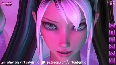 gameplay of virtualgirl.io 3d hentai browsergame