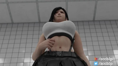 Tifa is about to show something