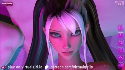 gameplay of virtualgirl.io 3d hentai browsergame