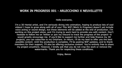 [WIP001] - Neuvillette x Arlecchino Genshin Impact