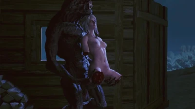 Ciri got caught by a monster s dick