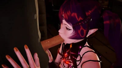 Succubus blowjob