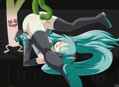 Miku raped by a monster