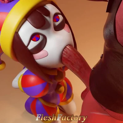 Pomni Facefuck