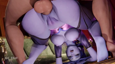 Slut Widowmaker Gets Deep Anal Fucked