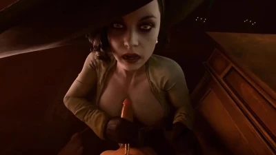 Alcina Dimitrescu handjob