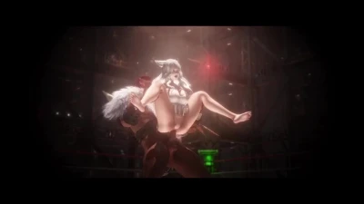 Ahri s anal fuck