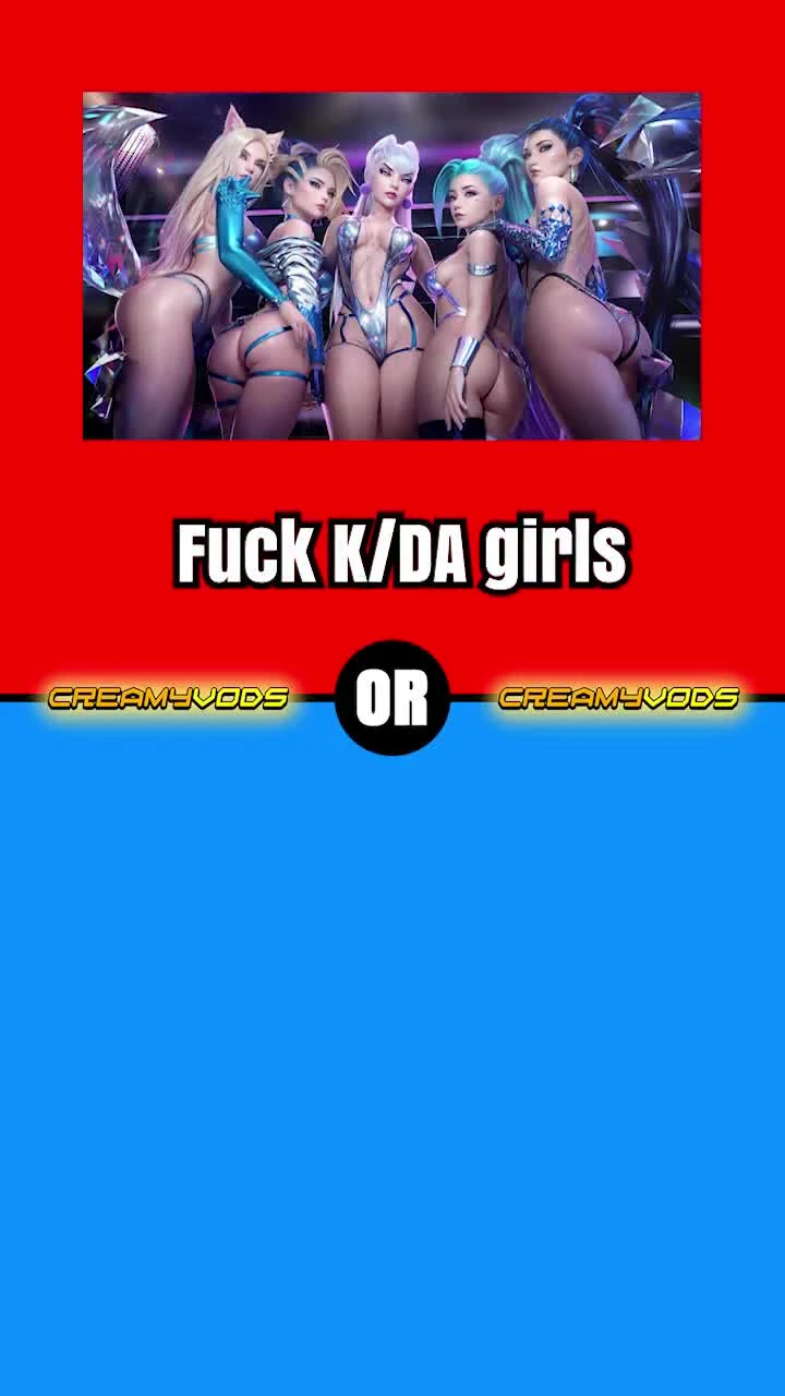 Would you rather to fuck K/DA or Resident Evil girls? - 3D Porn | xporn3d.com