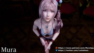 Sera Farron handjob