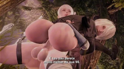 Kaine x 2B [LEGENDADO PT-BR]
