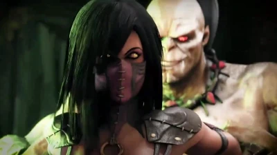 Goro defeats Mileena [LEGENDADO PT-BR]