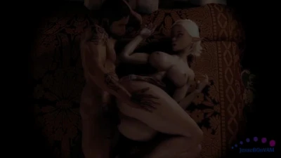 Hans Kruger can t get enough of the Elf Princess  ass.