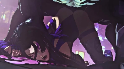 Psylocke vs Venom sub spanish